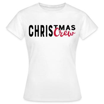 Weihnachten - Frauen T-Shirt - Weiß - Vorne - AI Model Female 172 dark (172cm)