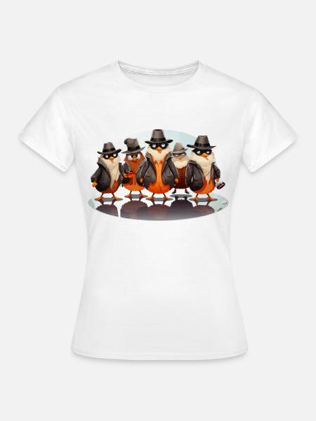 Die Kaffee-Ermittler - Frauen T-Shirt - Weiß