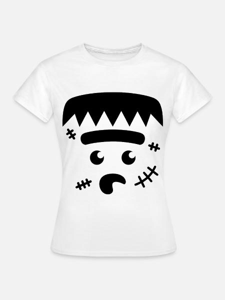 Zombie Kostüm Halloween Kostüm - Frauen T-Shirt - Weiß