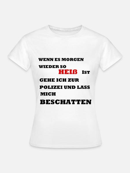 Sommer Hitze - Frauen T-Shirt - Weiß