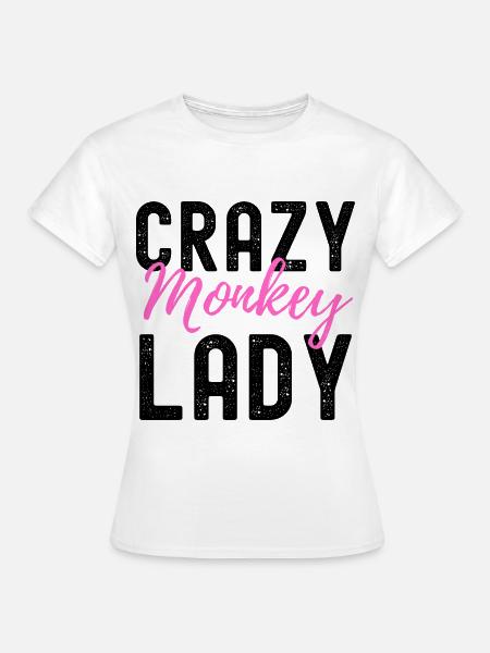 Affe - Frauen T-Shirt - Weiß