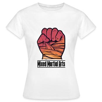 Mixed martial arts - Women's T-Shirt - white - Front - AI Model Female 172 dark (172cm)