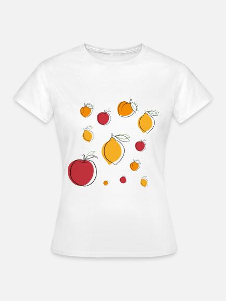 Fruits party ! - T-shirt Femme - blanc