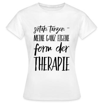 Lustiger Griechischer Spruch Griechenland Geschenk - Frauen T-Shirt - Weiß - Vorne - AI Model Female 172 dark (172cm)
