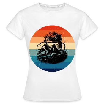 Scuba Diver Scuba Diver Ladies Diver - T-shirt Femme - blanc - Devant - AI Model Female 172 dark (172cm)