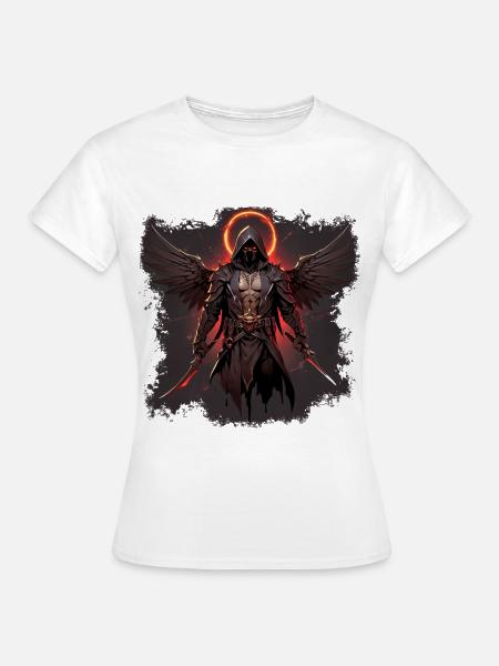 Todesengel - Frauen T-Shirt - Weiß
