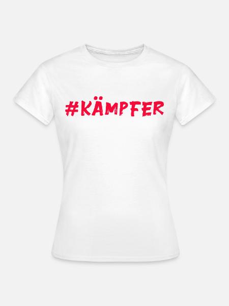 Kämpfer - Frauen T-Shirt - Weiß