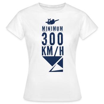 Skydiver - Frauen T-Shirt - Weiß - Vorne - AI Model Female 172 dark (172cm)