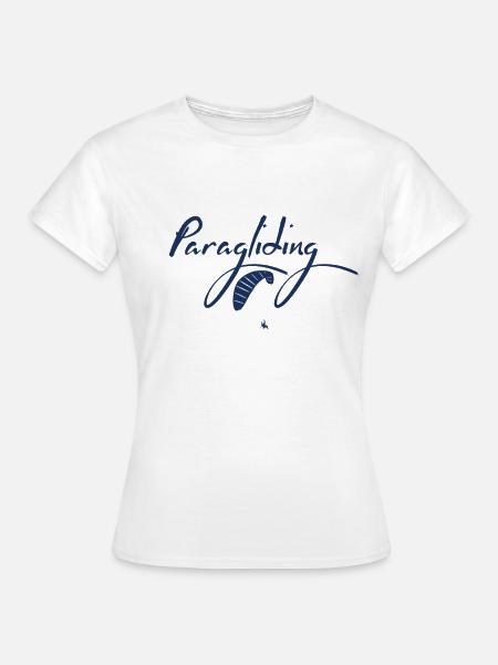 Paraglider - Frauen T-Shirt - Weiß