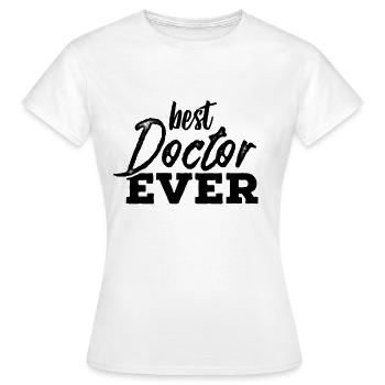 Médecin médecin - T-shirt Femme - blanc - Devant - AI Model Female 172 dark (172cm)