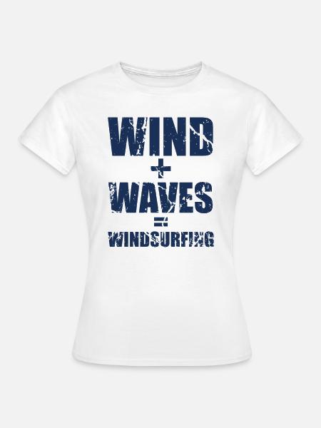 Windsurfer - T-shirt Femme - blanc