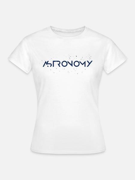 Sonnensystem Astronomie - Frauen T-Shirt - Weiß
