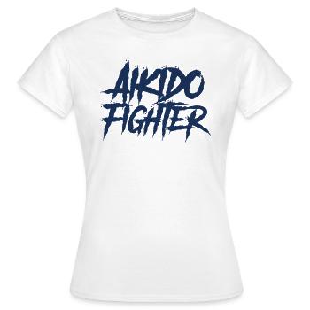 Aïkido Aïkido Aïkido Aïkido - T-shirt Femme - blanc - Devant - AI Model Female 172 dark (172cm)