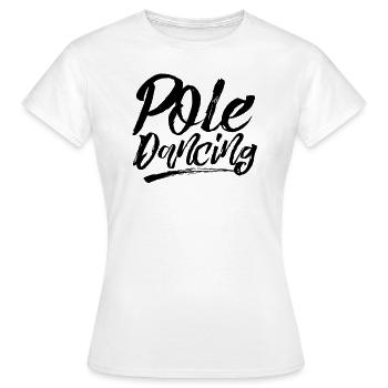 Danseurs de perches Danse Danse Danse Danse Danse Danse - T-shirt Femme - blanc - Devant - AI Model Female 172 dark (172cm)