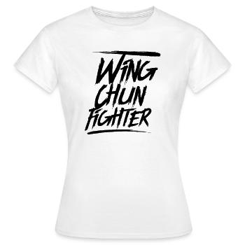 Wing Chun - Frauen T-Shirt - Weiß - Vorne - AI Model Female 172 dark (172cm)