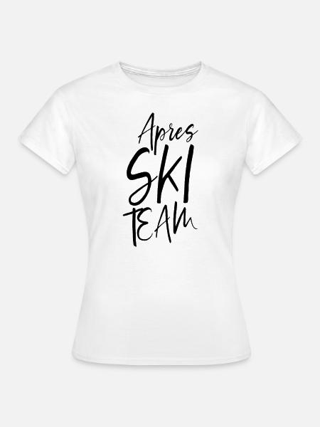 Apres Ski Team - Frauen T-Shirt - Weiß