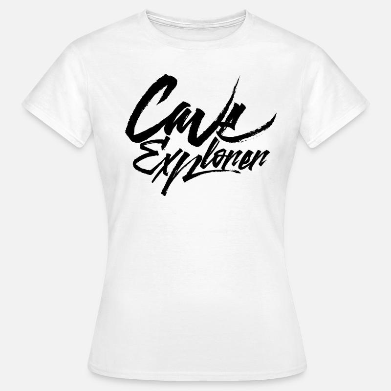 Team cave explorer cave explorer - T-shirt Femme - blanc