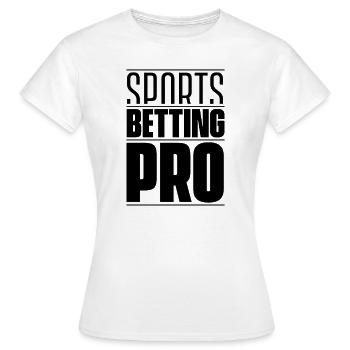 Pari en équipe paris sportifs paris sportifs paris sportifs - T-shirt Femme - blanc - Devant - AI Model Female 172 dark (172cm)