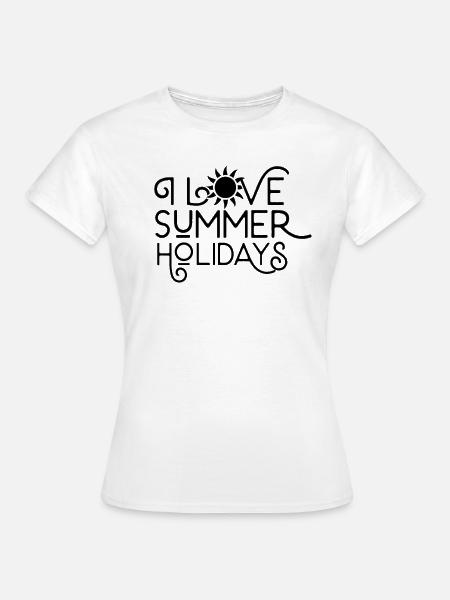 Sommerferien - Frauen T-Shirt - Weiß