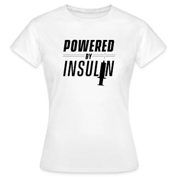 diabetic - Women's T-Shirt - white - Front - AI Model Female 172 dark (172cm)