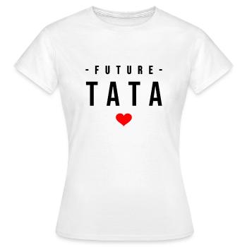 FUTURE TATA - Women's T-Shirt - white - Front - AI Model Female 172 dark (172cm)