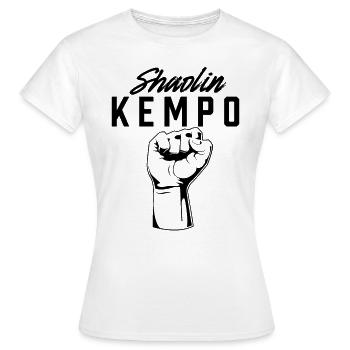 Shaolin Kempo Kenpo Karaté Art Martial - T-shirt Femme - blanc - Devant - AI Model Female 172 dark (172cm)