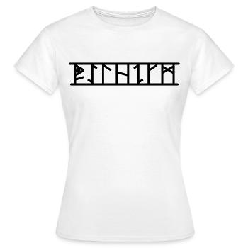 Wilhelm - Frauen T-Shirt - Weiß - Vorne - AI Model Female 172 dark (172cm)