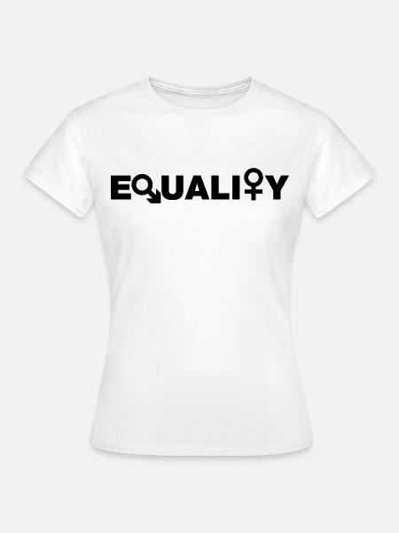 Gleichheit # - Frauen T-Shirt - Weiß