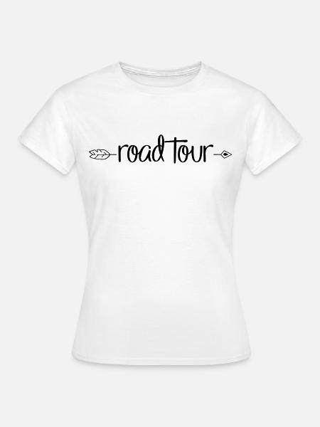 Road Tour - Frauen T-Shirt - Weiß