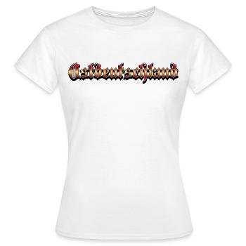 Allemagne de l’Est Ossis Allemagne de l’Est - T-shirt Femme - blanc - Devant - AI Model Female 172 dark (172cm)