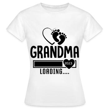 2023 Grand-mère Chargement Future Grand-mère 2023 Grand-mère - T-shirt Femme - blanc - Devant - AI Model Female 172 dark (172cm)