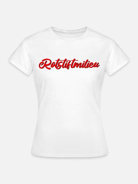 Rotstiftmilieu Lehrer - Frauen T-Shirt - Weiß