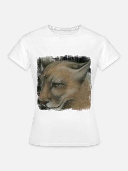 cougar - Frauen T-Shirt - Weiß