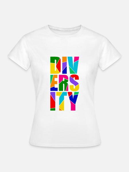 Diversity - Vielfalt - Women's T-Shirt - white