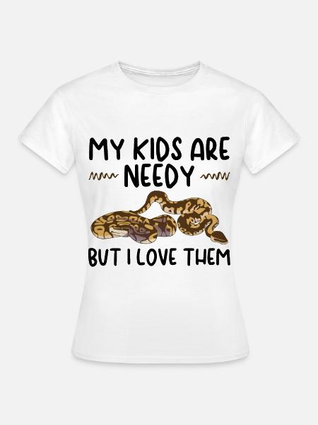Schlange - Frauen T-Shirt - Weiß