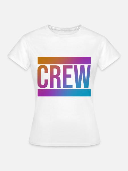Crew - Frauen T-Shirt - Weiß