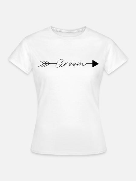 Groom - Frauen T-Shirt - Weiß