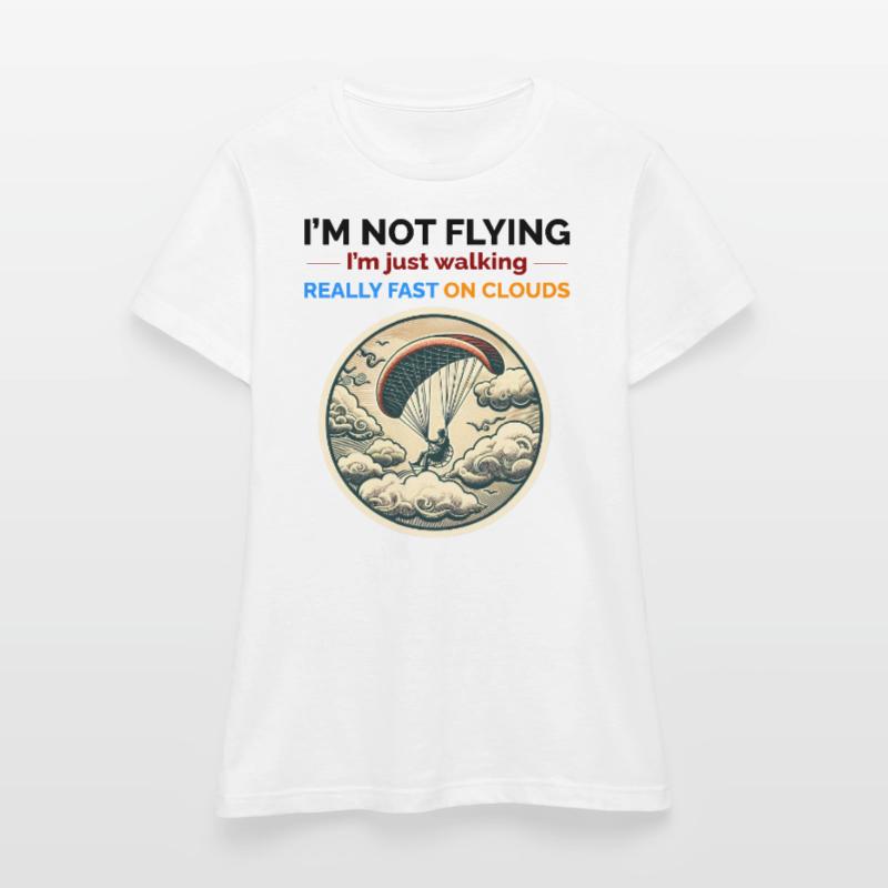 Paramotor Pilot Paramotoring Powered Paraglider Women's T-Shirt