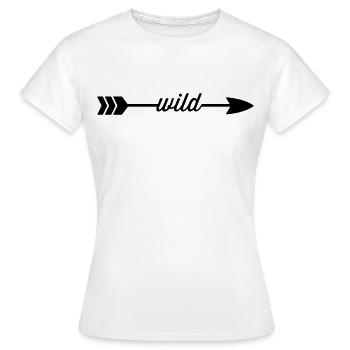 Sauvage - T-shirt Femme - blanc - Devant - AI Model Female 172 dark (172cm)