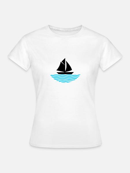 Boot - Frauen T-Shirt - Weiß