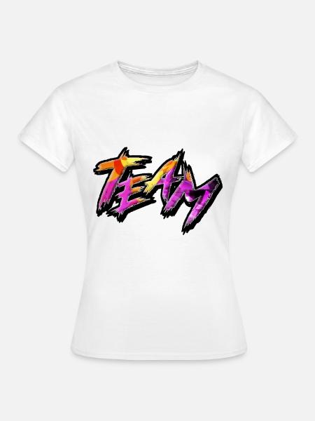 Team - Frauen T-Shirt - Weiß