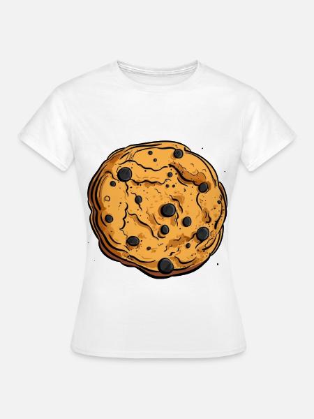 Ein leckerer Keks - Frauen T-Shirt - Weiß
