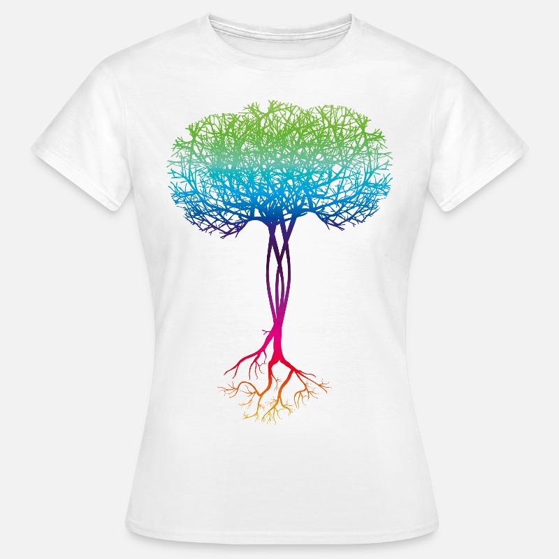 rainbow - Women's T-Shirt - white