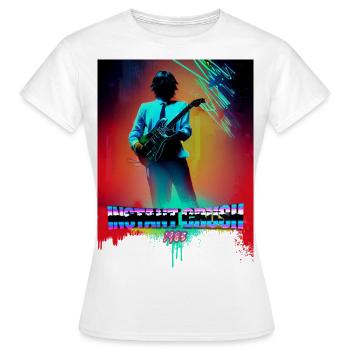 Fels - Frauen T-Shirt - Weiß - Vorne - AI Model Female 172 dark (172cm)