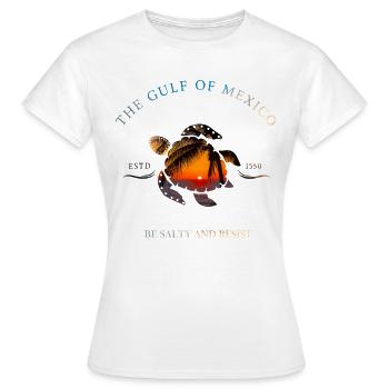 Gulf of Mexico turtle - Frauen T-Shirt - Weiß - Vorne - AI Model Female 172 dark (172cm)