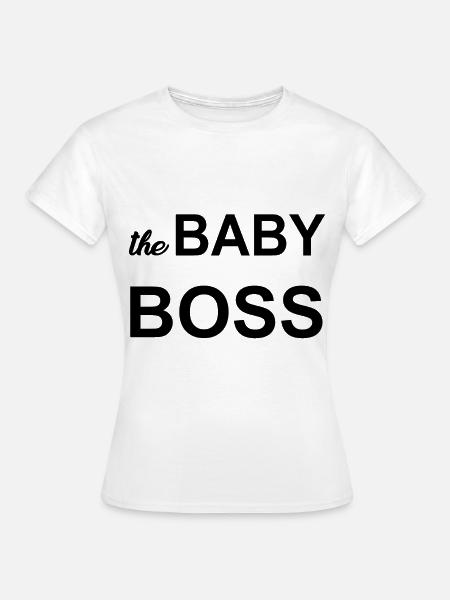 The Baby Boss - Frauen T-Shirt - Weiß
