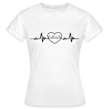 Fuffzich Fünfzigster 50 Geburtstagsparty - Frauen T-Shirt - Weiß - Vorne - AI Model Female 172 dark (172cm)