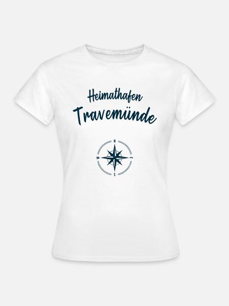 Segeln Heimathafen Travemünde - Frauen T-Shirt - Weiß