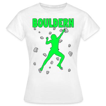 Bloc Bloc Escalade Bloc Bloc - T-shirt Femme - blanc - Devant - AI Model Female 172 dark (172cm)