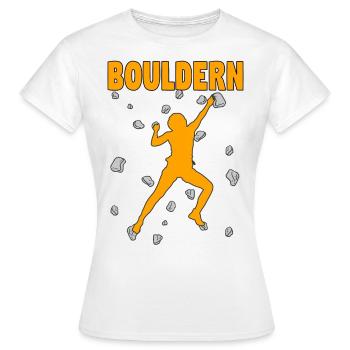 Bloc Bloc Escalade Bloc Bloc - T-shirt Femme - blanc - Devant - AI Model Female 172 dark (172cm)